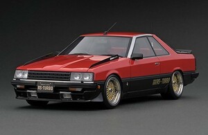  ignition model 1/18 Nissan Skyline 2000 RS-Turbo (R30) Red/Black Nissan Skyline turbo IG2348