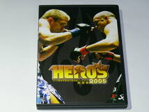 中古DVD　HERO’S　ミドル級世界最強王者決定トーナメント開幕戦　2005　山本KID　高谷裕之_画像1