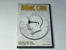 中古DVD　手品　マジック　magicshop　BIONIC COIN　バイオニックコイン　コインのイラストが変わる_画像1