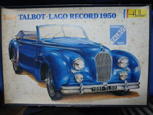  Heller TALBOT-LAGO RECORD 1950　エレール　タルボ ラーゴ 1/24 