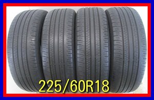 ■中古タイヤ■　225/60R18 100H DUNLOP GRANDTREK PT30 ヴァンガード エクストレイル等 夏タイヤ オンロード 激安 送料無料 A505