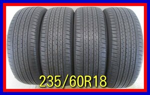 ■中古タイヤ■　235/60R18 103H BRIDGESTONE DUELER H/L 33 CR-V トリビュート等 激安 夏タイヤ オンロード レアサイズ 送料無料 A503