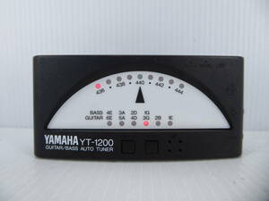 ★☆YAMAHA GUITAR/BASS AUTO TUNER YT-1200 通電確認済み☆★