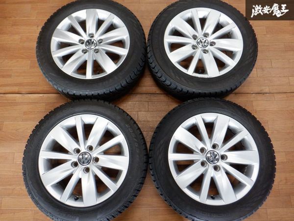 VW パサート純正ホイール 16インチ 4本セット ヨコハマタイヤ A/T 当店