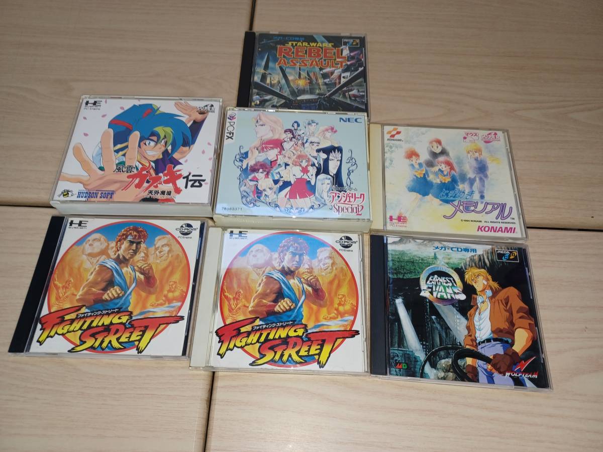 クリアランス人気商品 PCエンジン ファイティングストリート 帯付き