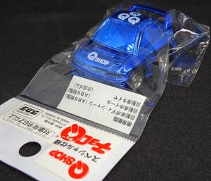 【未使用】スバル インプレッサ ブルーメタリック 2001 Qショップ スペシャル仕様 チョロQ タカラ