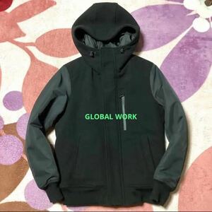 グローバルワーク・GLOBAL WORK・中綿入りブルゾン・Sサイズ・美品