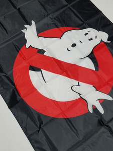 Art hand Auction اشتر الآن, شامل الشحن غير المستخدم! Ghostbusters العلم نسيج العلم السلع الأمريكية المتنوعة / YW2066, الأعمال اليدوية, الداخلية, بضائع متنوعة, لوحة, نسيج