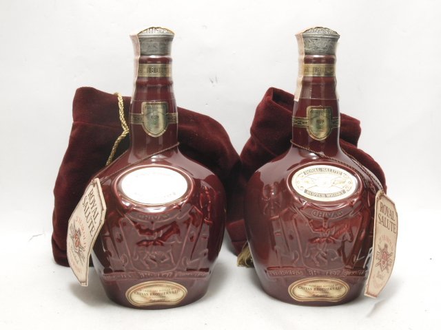 ヤフオク! -ロイヤルサルート 21年 赤 陶器ボトル ウイスキーの中古品 