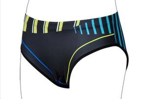  cycling for inner pants lady's black blue green line S