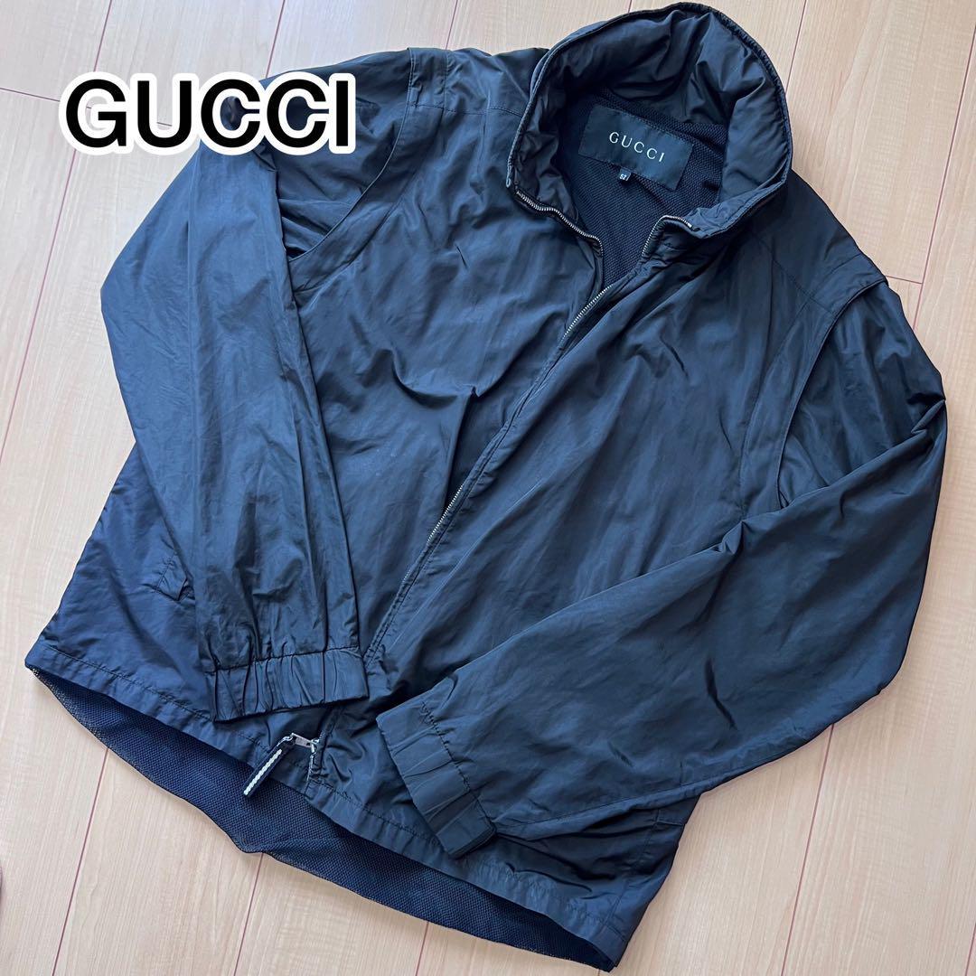 新品/希少サイズ52】シャツ GUCCI サイズ52 レッド ケリングジャパン