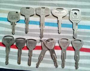 TOYOTA* Toyota /SUBARU/NISSAN/HONDA * old car key key set * real house adjustment middle 