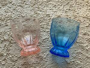 Francfrancフランフラン　ガラスグラス　2個セット