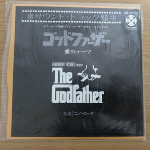 ゴッドファーザー/The Godfather 愛のテーマ EP/レコード 見本盤(宣伝盤) ニノロータ/Nino Rota サウンドトラック盤/映画/JET-2123/L32273の画像1