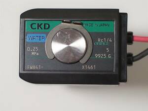 CKD水用 直動式2ポート電磁弁 FWB41