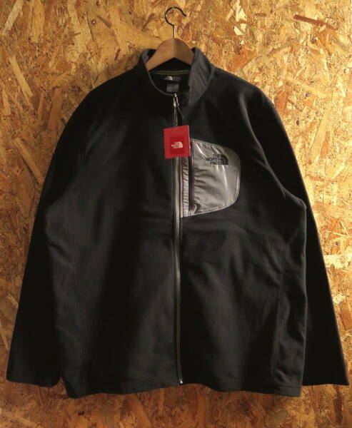 新品☆本物 USAモデル THE NORTH FACE FLEECE JACKET Lサイズ ノースフェイス フリースジャケット BLACK 日本未発売モデル アメリカ限定