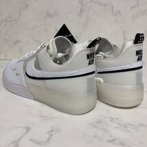 ★送料無料★【新品未試着】26.5cm Nike Air Force 1 Low React White Black ナイキ エアフォース1 ロー リアクト ホワイト ブラック白 金_画像5