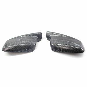 [ free shipping ] door mirror cover left right pair carbon rear view mirror BMW 3 7 series E65 E66 E67 E46