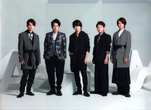 嵐　ARASHI LIVE TOUR 2015 Japonism　A4クリアファイル　1枚　未使用　芸能　タレント　ジャニーズ　アイドル