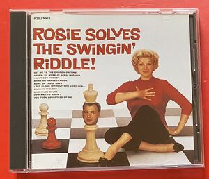 【CD】ローズマリー・クルーニー「Rosie solves the swingin'」Rosemary Clooney 国内盤 [11260220]