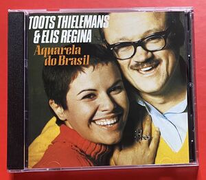 【美品CD】Toots Thielemans & Elis Regina「Aquarela do Brasil」エリス・レジーナ & トゥーツ・シールマンス 輸入盤 [12250330]