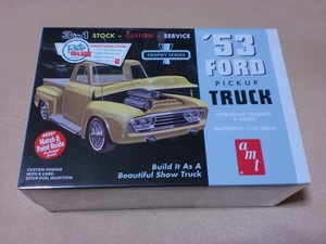 AMT 1/25 フォード ピックアップトラック 1953 パンプキン 3in1 FORD PICKUP TRUCK 　amt 882　