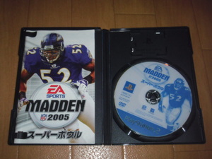 中古 PS2 マッデンNFL スーパーボウル2005 英語版 即決有 送料180円