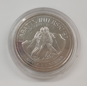 【外国硬貨/コイン/coin】Canada/カナダ coin/コイン スキー コレクション 管理207F