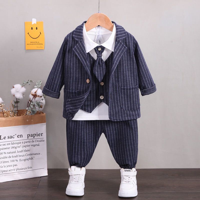 セール 90cm コムサイズム ニットベスト 黒 卒業式 入学式 卒園式 入園