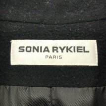 ソニアリキエル SONIA RYKIEL ジャケット カシミヤ100％ サイズ40 ブラック_画像3