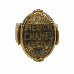  Chanel CHANEL Gris poa candy ring ring 99A Gold 