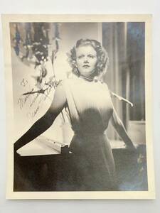 Art hand Auction ★ Jean Harlow original autographed photograph, movie, video, Movie related goods, sign