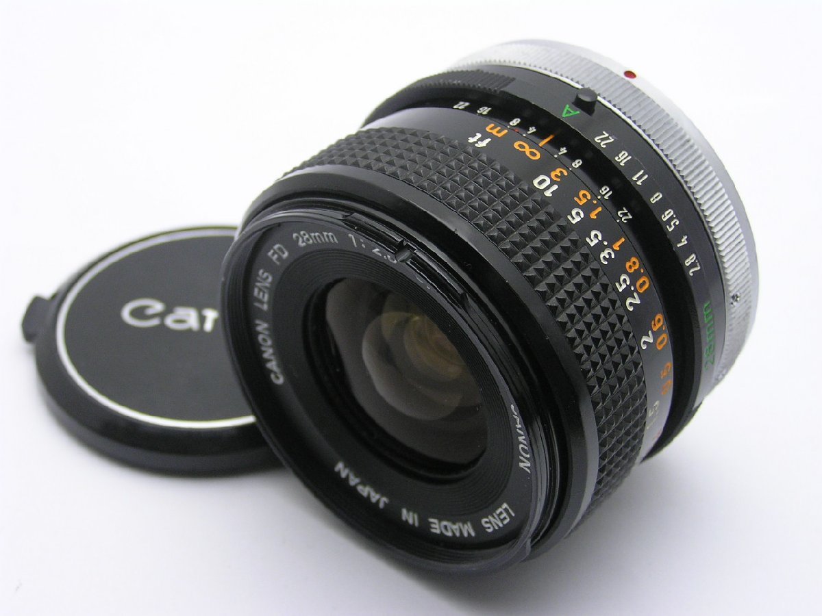 正規販売店】 希少 28mm S.S.C キヤノン Canon ☆希少品☆ f2 Lens FD