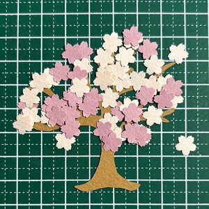 （4653C）桜の木★カット【2】