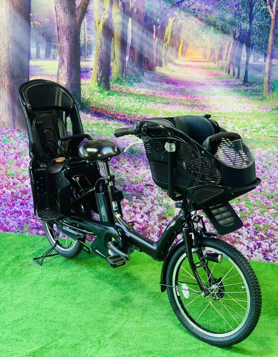 ☆4379子供乗せ電動アシスト自転車ヤマハ3人乗り tss.edu.pk