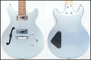 ★DAISY ROCK★RETRO-H ICE BLUE セミアコ ダブルカッタウェイ 美品 デイジーロック★