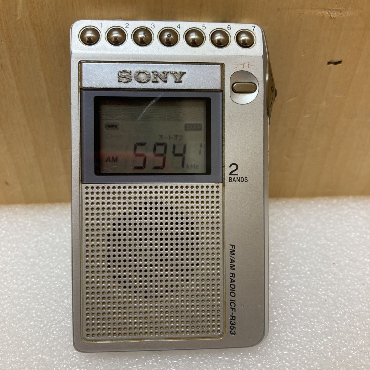SONY ICF-R353 オークション比較 - 価格.com