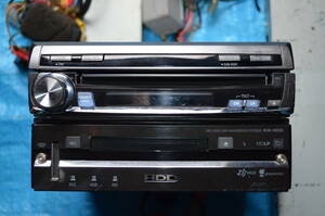 ALPINE アルパイン IVA-D310J NVA-HD55 HDDナビ DVD CD MD ジャンク 動作未確認