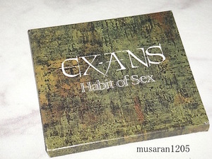 EX-ANS/Habit of sex/初回盤CD/鈴木晃二 /deep/yoshiki/X JAPAN/extasy