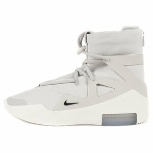 美品 FEAR OF GOD フィアオブゴッド NIKE AIR FEAR OF GOD 1 LIGHT BONE (AR4237-002) 18AW ナイキ エアフィアオブゴッド 1 US10.5 28.5cm