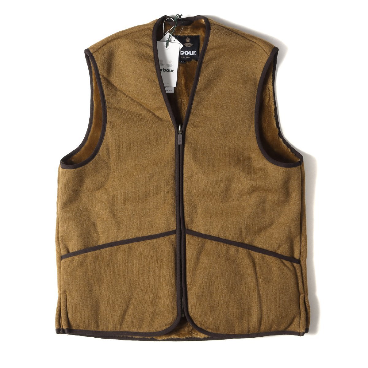 Barbour TREKKER Vest ベストカーキ希少Sサイズ 美-