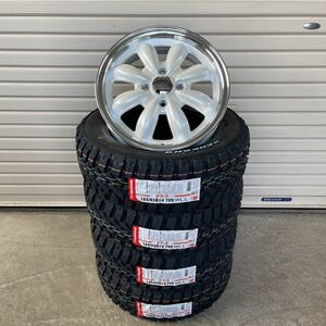 ララパームCUP2◆ナンカンFT-9◆165/65R14◆ホワイトレターエブリィハイゼットアトレーハスラー　軽トラ軽バン　4本セット　パールホワイト