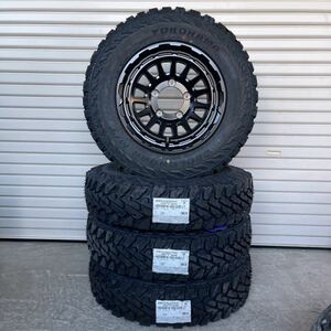 バークレイハードロック　リザード◆ ヨコハマジオランダーG003 185/85R16◆16×5.5+20 139.7-5H◆ジムニーJB23JB64　JA11リフトアップ