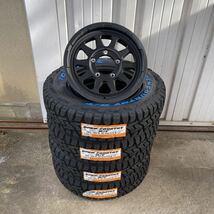 《オープンカントリーR/T》185/85R16◆105/103L◆5.5J+20《マッドクロス レンジャー》ジムニー JA11JA12JA22JA23 ホワイトレターブラック_画像1