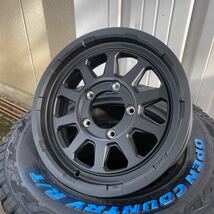 《オープンカントリーR/T》185/85R16◆105/103L◆5.5J+20《マッドクロス レンジャー》ジムニー JA11JA12JA22JA23 ホワイトレターブラック_画像4