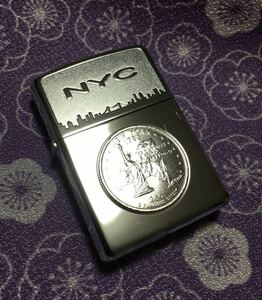 ZIPPO NYC New York City ジッポー ニューヨーク　コイン　現状品