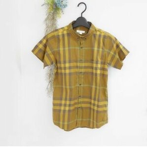 Burberry London Burberry London Kids Boys 14y Рубашка с коротким рукава