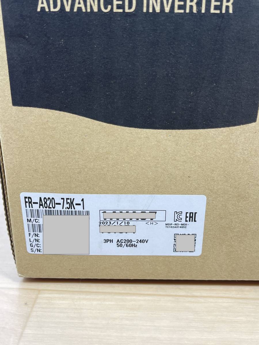 FR-E720-3.7KEPA インバータ-