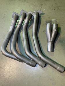  rare * Caterham vogzo-ru engine for super-seven stainless steel rammer foot muffler exhaust pipe * Birkin Lotus Britain 