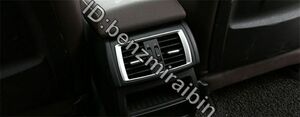 車 スタイリング BMW x3 F25 x4 F26リア 空調 ベント 装飾 フレーム 空気 出口 トリム ステッカー カバー オートアクセサリー